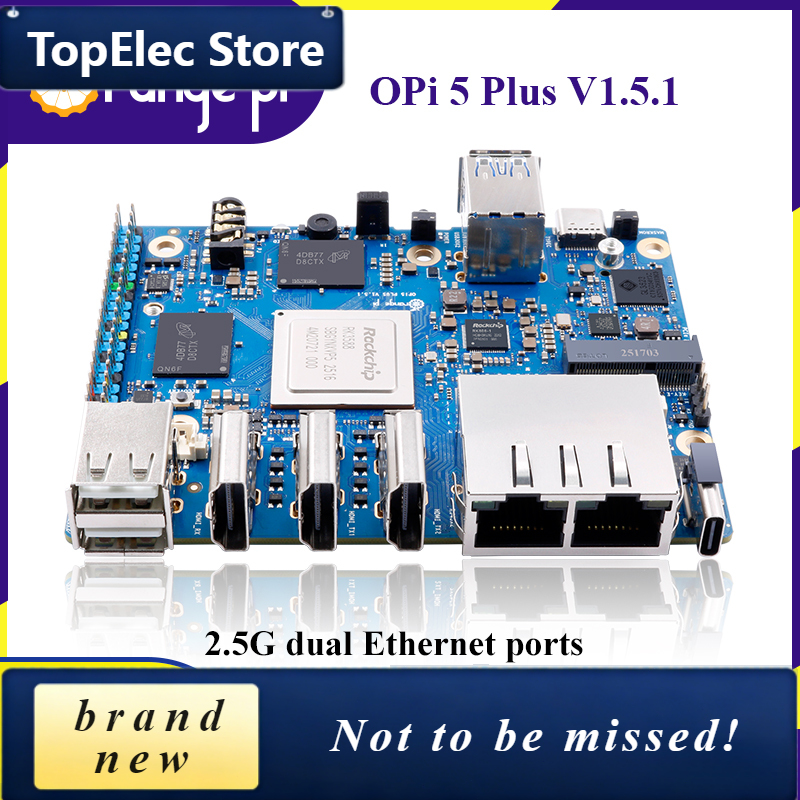 Orange Pi 5 Plus 16Gb - TopElec OrangePi 5 Plus 16GB รุ่น