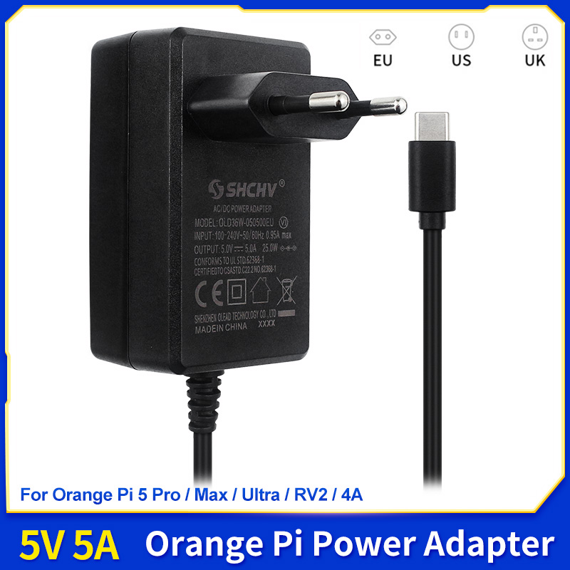 อะแดปเตอร์แปลงไฟ USB Type-C 5V - Banana Pi Bpi-M5 บทวิจารณ์และราคา